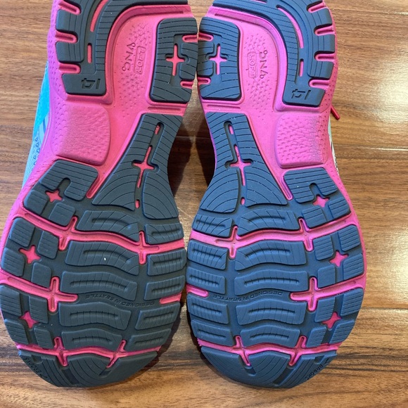 Brooks Ghost 14 Womens Shoes Size 8BGray Running Walking Gym Athletic Sneaker - Picture 7 of 8